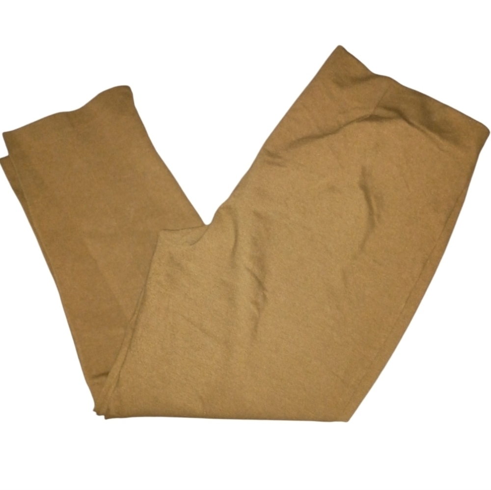 Chico's Brown/Tan Pull-on Dress Trousers Size 3.5 (US 18)